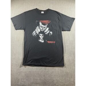 IT Chapter Two Shirt Mens Medium Black Premiere Entertainment Horror Movie Tee